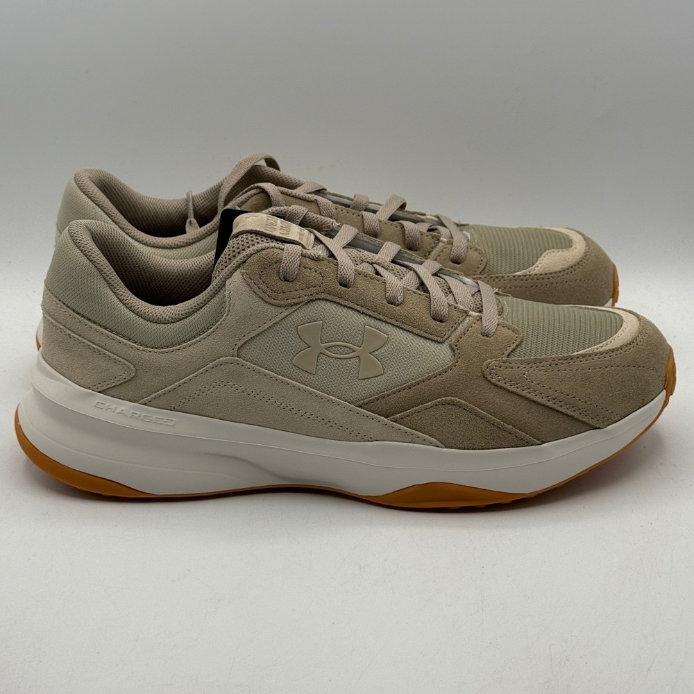 Under Armour UA Edge Suede Mens Size 13 Brown Training Sneakers 3027731-201